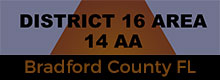 logo alcoholics anonymous bradford county florida district 12 area 14