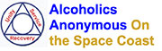 logo aa space coast brevard county florida alcoholics anonymous