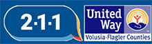 logo volusia county 211 united way volusia-flagler county