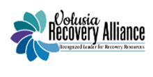 logo volusia county fl recovery alliance support for substance use disorder